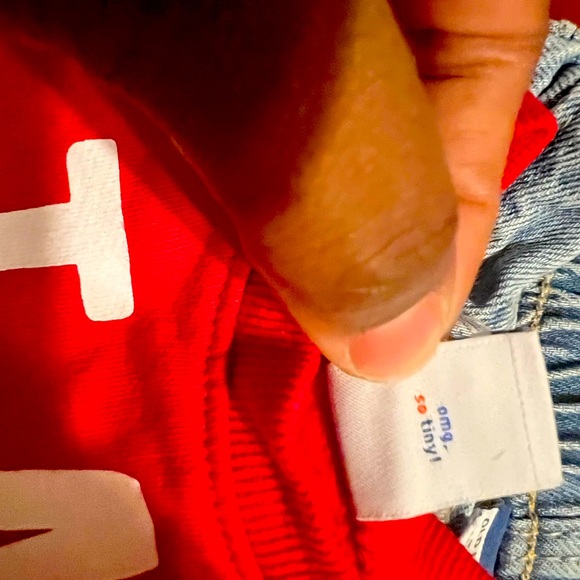 SET of Old Navy sweatshirt and matching Jeans Size 3-6 months so cute! - Picture 5 of 10